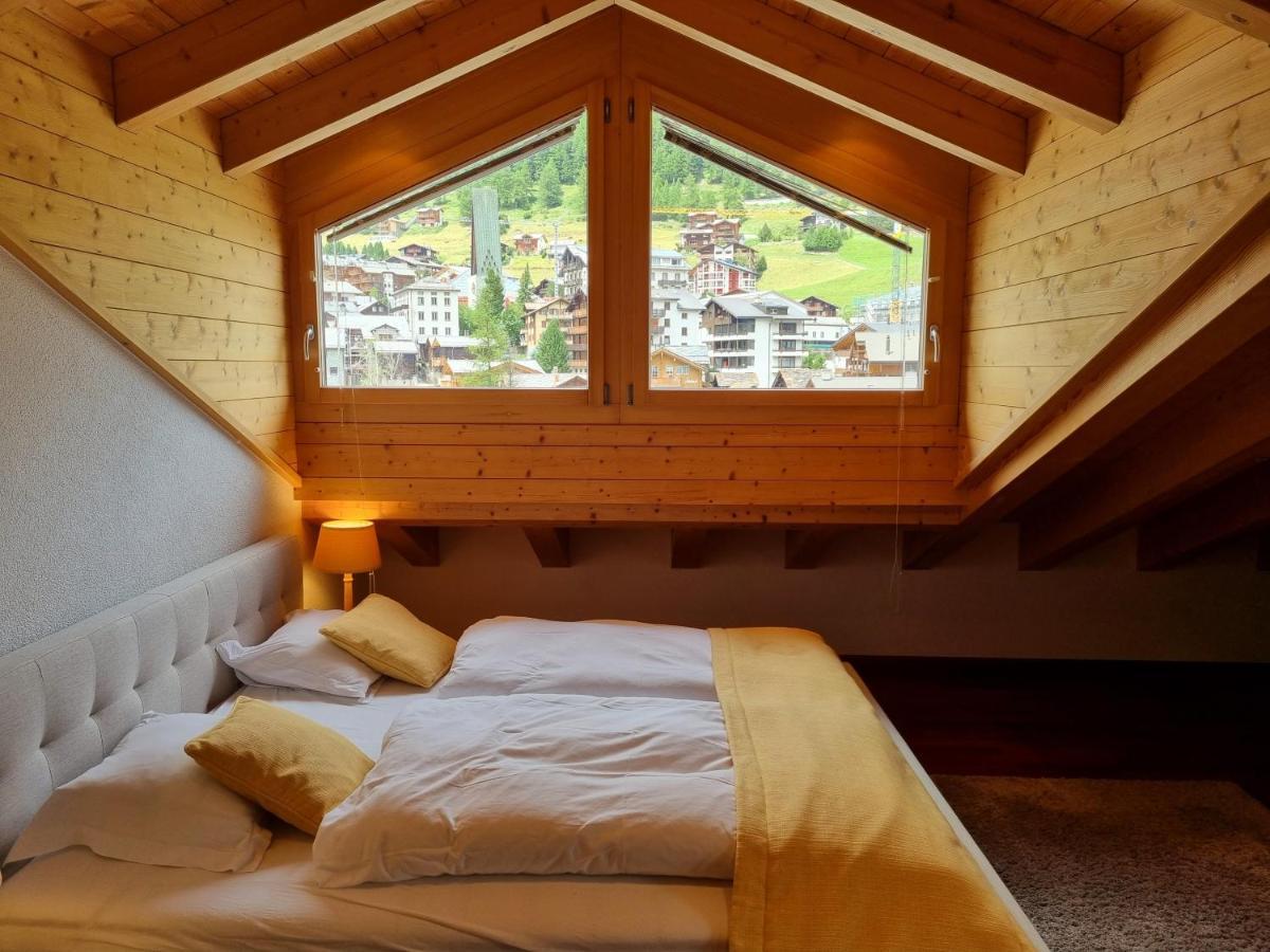 Chalet Haus Perla Saas-Fee Exterior foto